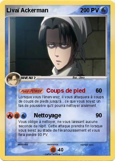 Pokemon Livaï Ackerman