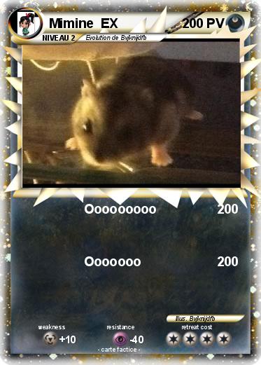 Pokemon Mimine  EX