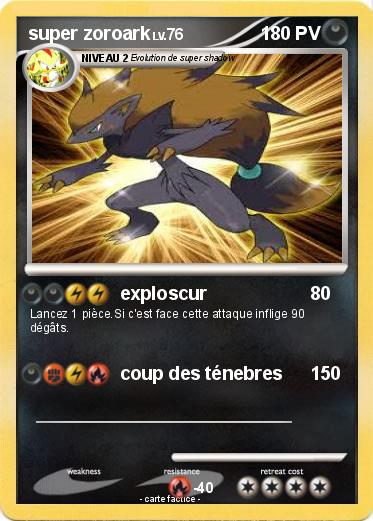 Pokemon super zoroark