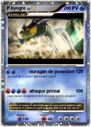 Pokemon P kyogre