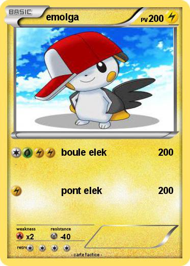 Pokemon emolga