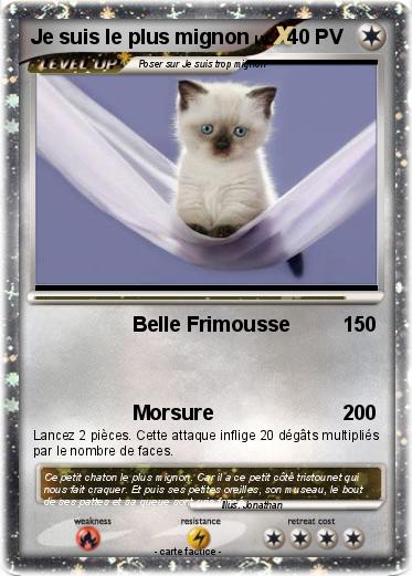 Pokemon Je suis le plus mignon
