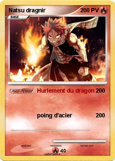 Pokemon Natsu dragnir