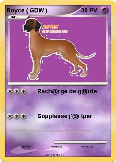 Pokemon Royce ( GDW )