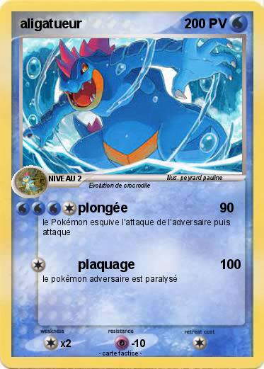 Pokemon aligatueur