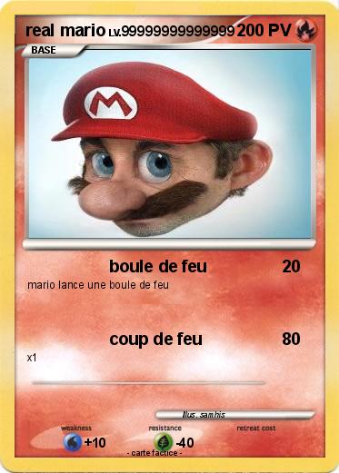 Pokemon real mario