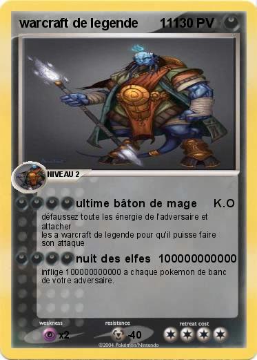 Pokemon warcraft de legende      111