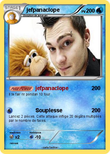 Pokemon jefpanaclope