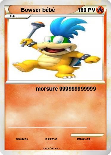 Pokemon Bowser bébé