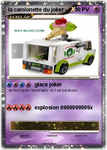 Pokemon la camionette du joker
