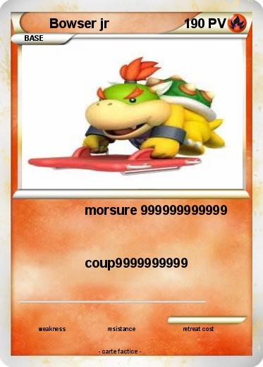 Pokemon Bowser jr