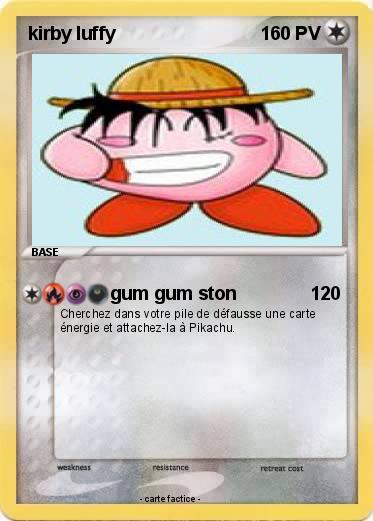 Pokemon kirby luffy
