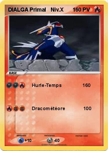 Pokemon DIALGA Primal   Niv.X      1