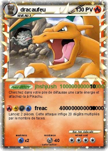 Pokemon dracaufeu