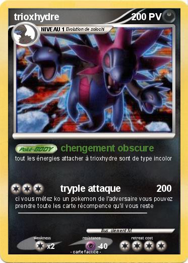 Pokemon trioxhydre