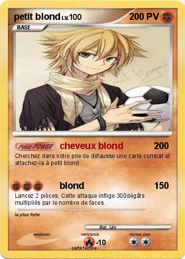 Pokemon petit blond