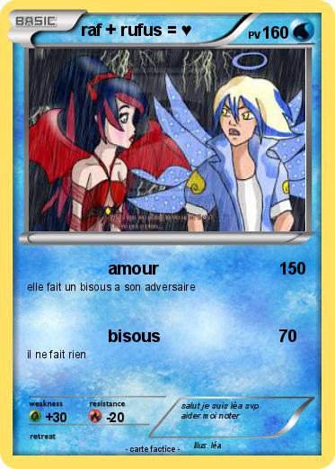 Pokemon raf + rufus = ♥