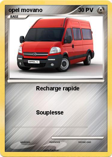 Pokemon opel movano