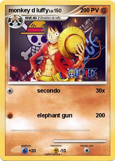 Pokemon monkey d luffy