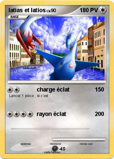 Pokemon latias et latios