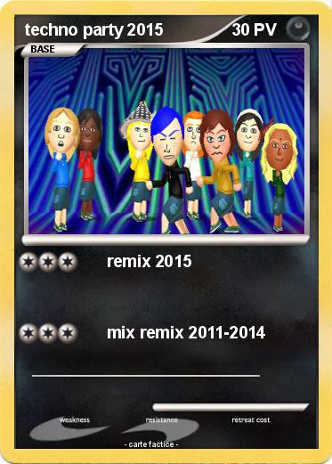 Pokemon techno party 2015