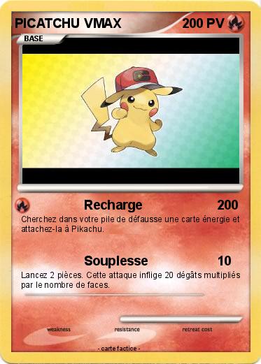Pokemon PICATCHU VMAX