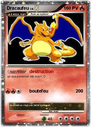Pokemon Dracaufeu