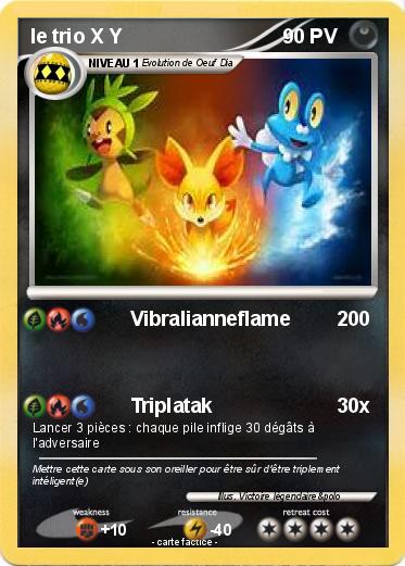 Pokemon le trio X Y