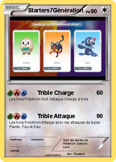 Pokemon Starters7Génération