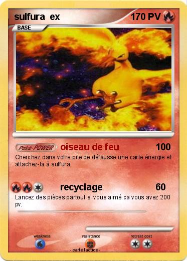Pokemon sulfura  ex