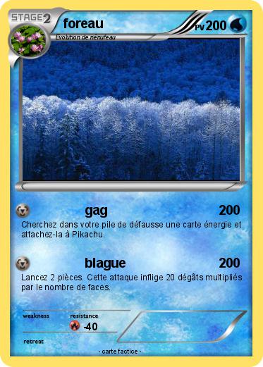 Pokemon foreau