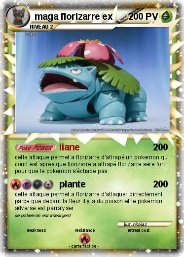 Pokemon maga florizarre ex