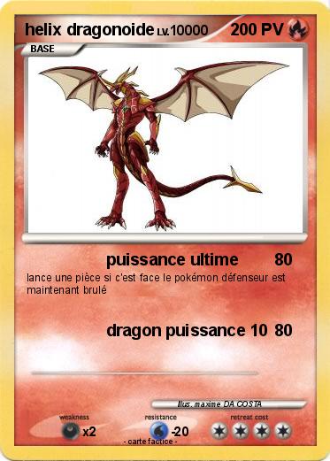 Pokemon helix dragonoide