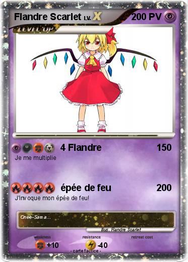 Pokemon Flandre Scarlet