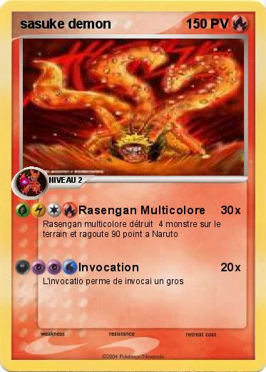 Pokemon sasuke demon