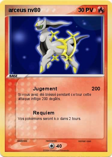 Pokemon arceus nv80