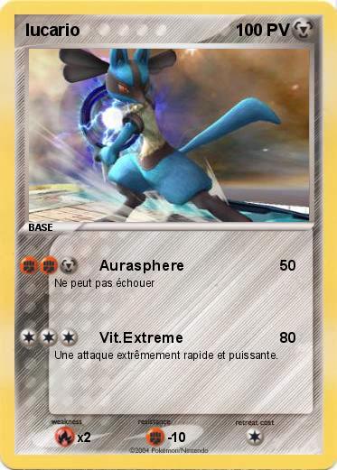 Pokemon lucario