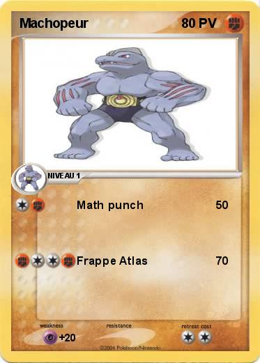 Pokemon Machopeur