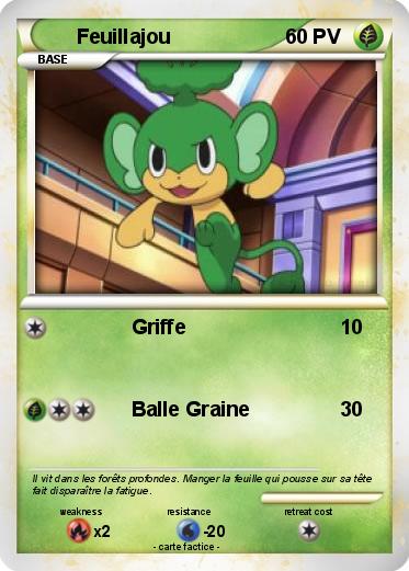 Pokemon Feuillajou