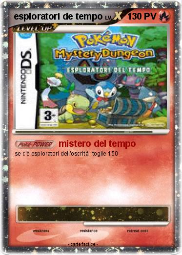 Pokemon esploratori de tempo