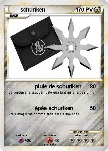 Pokemon schuriken