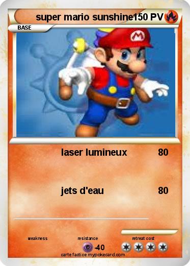 Pokemon super mario sunshine