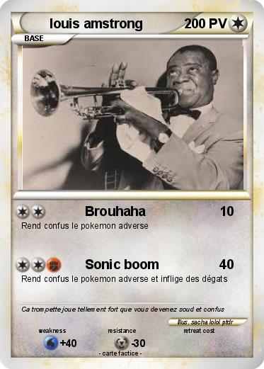 Pokemon louis amstrong