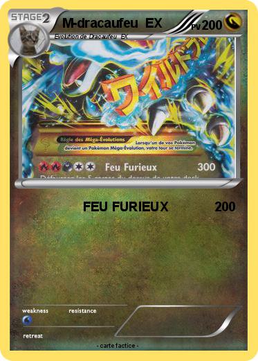 Pokemon M-dracaufeu  EX