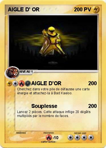 Pokemon AIGLE D' OR