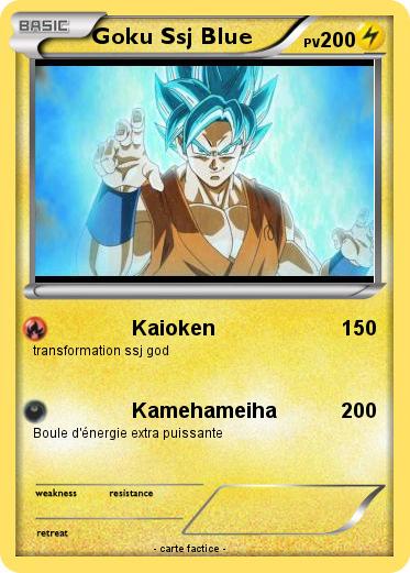 Pokemon Goku Ssj Blue