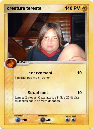 Pokemon creature tereste