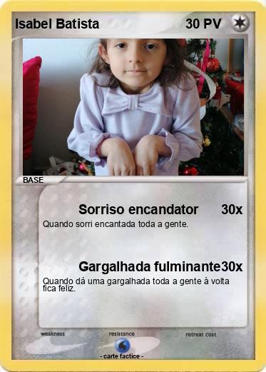 Pokemon Isabel Batista