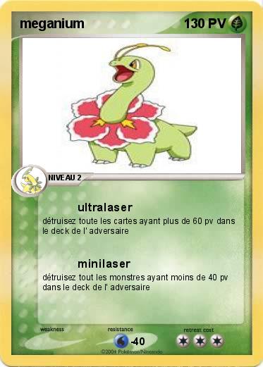 Pokemon meganium
