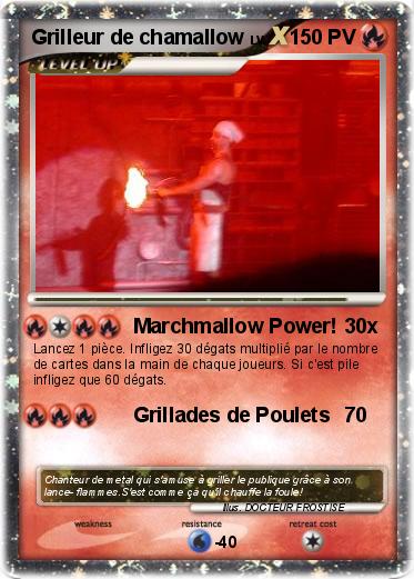 Pokemon Grilleur de chamallow